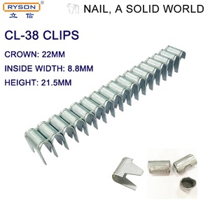 Clips de clinchage CL-38 de 8.8mm laminent à froid des attaches en acier <span class=keywords><strong>pour</strong></span> des cages métalliques haute résistance Durable Foshan Factory Direct - Product Image 2