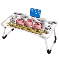 Bureau d'ordinateur portable convertible moderne en métal avec surface en bois pour le bureau à domicile, fabriqué au Shandong