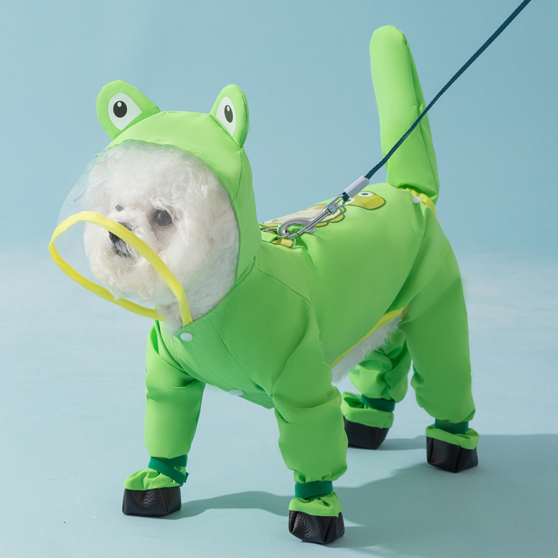 Petite grenouille [pieds et queue couverts, peut être menée]