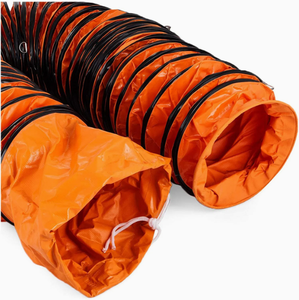 Flexibler PVC-Stoffschlauch 12 Zoll 300mm für Gebläse Ventilator Heizung Hochtemperatur-Luftaustausch - Product Image 4