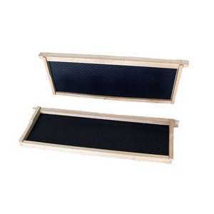 Factory Supply High Quality Beehive Wood Frame with Plastic Foundation Bee Hive Frame Plastic Comb