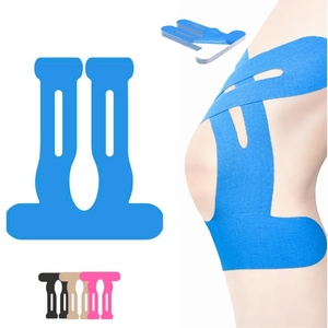 Tùy Chỉnh Pre-Cắt Đầu Gối Kinesiology Băng Các Bản Vá Lỗi Không Thấm Nước Đàn Hồi Bông Kinesio Băng Cho Đầu Gối Mắt Cá Chân Vai Đau Cứu Trợ Bóng Đá - Product Image 1