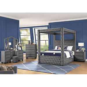 Modern King <strong>Size</strong> Bed Frame with Storage Multifunctional Designer <strong>Bedding</strong> Sets for Home Furniture for Bedroom Decor - Product Image 1