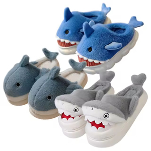 Explosive Children'S Cotton <b>Slippers</b> Bag Autumn Winter Home Indoor Non-Slip Boy Cute Baby Child <b>Slipper</b> - Product Image 1