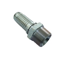 Raccords de tuyau hydraulique à filetage mâle BSPT 13011 forgés, zingués, haute pression, classe 3000, avec garantie de 3 ans