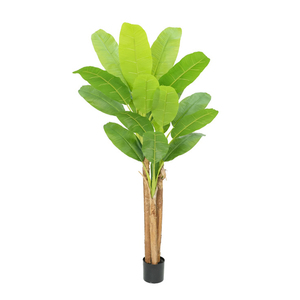 Plantes artificielles, bananier, grand arbre en plastique en pot, simulation de plantes hautes, aménagement paysager, décoration de la maison, bonsaï, arbre <span class=keywords><strong>Musa</strong></span> <span class=keywords><strong>Basjoo</strong></span> - Product Image 3