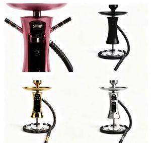 Electric Hookah Modern Glass Base <b>Portable</b> Water Pipe USB Rechargeable Lounge <b>Bar</b> Gift - Product Image 1