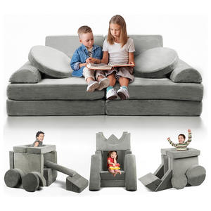 Ensemble de canapés éducatifs multifonctionnels en blocs de construction pour <span class=keywords><strong>Amazon</strong></span> Éponge à un siège personnalisée pour les jeux d'enfants transfrontaliers - Product Image 5