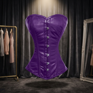 Waist Trainer Corset Shapers Genuine Leather / Cotton High Quality Steel Boned <b>Body</b> Slimming Shapers B2B - Product Image 3