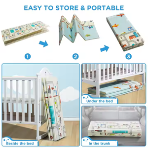 XPE bébé <span class=keywords><strong>tapis</strong></span> de <span class=keywords><strong>jeu</strong></span> mousse Carton pliable Portable doux épais bébé jeux salle de sport <span class=keywords><strong>tapis</strong></span> de sol enfants pique-nique ramper <span class=keywords><strong>tapis</strong></span> de <span class=keywords><strong>jeu</strong></span> pour enfant - Product Image 4