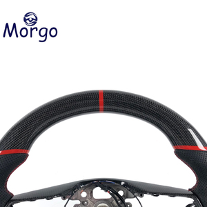 Volante in Fibra di Carbonio per Porsche Cayenne Panamera 911 992 997 718 Boxster <span class=keywords><strong>Macan</strong></span> Accessori Interni Auto - Product Image 4