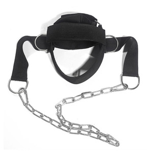 ウェイトリフティングヘッドネックハーネスジムワークアウトエクササイズトレーニングストラップベルト - Product Image 1