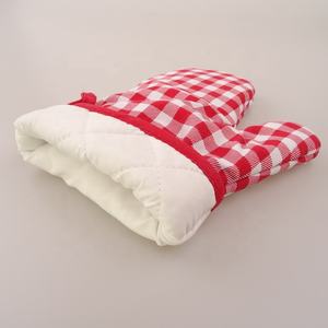 3 pièces ensemble de serviette de cuisine torchon en coton tissé à carreaux serviette ensemble avec support de Pot <span class=keywords><strong>mitaine</strong></span> - Product Image 5