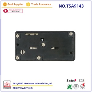 TS9143 प्लास्टिक अनुकूलित रंग सामान <span class=keywords><strong>tsa</strong></span> कस्टम लॉक सुरक्षा 3 अंकों का संयोजन जिपर लॉक - Product Image 3
