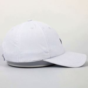 Gorra de Béisbol Personalizada Profesional de 6 Paneles para Adultos Unisex, Sin Estructura, Blanca, de Secado Rápido, de Poliéster, con Bordado y Cierre de Velcro - Product Image 5