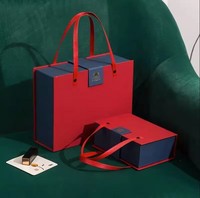 Boîtes en carton personnalisées avec logo, emballage de luxe, boîtes en papier cosmétiques pliables, boîte cadeau magnétique avec poignée