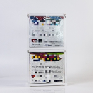 Direct Sale Stackable Acrylic Booster Box Magnetic Top for TCG Card Organization - Product Image 2