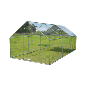 Jaula para exteriores de 4*3*2M, tubo galvanizado, jaula para aves de corral, gallinero, jaula sombreada, casa para correr - Product Image 2