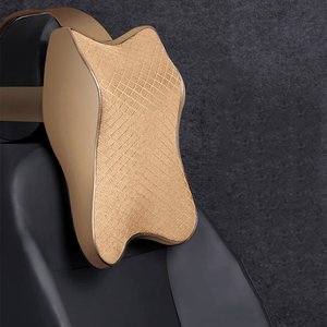Almohada de Espuma Viscoelástica para Reposacabezas de Coche, Cojín de Asiento Transpirable y Ergonómico con Soporte Cervical para Viajes - Product Image 6