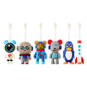 Brosse à dents pour enfants, nettoyage buccal doux, brosse à dents pour bébé, protection des dents, cadeau, nylon, vente en gros - Product Image 1