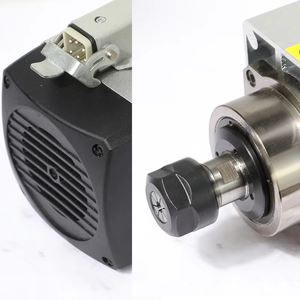 มอเตอร์แกนหมุน HQD ของแท้จากโรงงาน รุ่น ER20 3.5KW GDF53-18Z/3.5 ระบายความร้อนด้วยอากาศ 300HZ 18000RPM รูปทรงสี่เหลี่ยม MTC สำหรับเราเตอร์ HQD ของแท้จากโรงงาน - Product Image 4