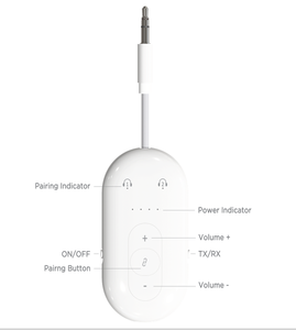 <span class=keywords><strong>Émetteur</strong></span>-<span class=keywords><strong>récepteur</strong></span> <span class=keywords><strong>Bluetooth</strong></span> pour avion, configuration facile, transmetteur audio <span class=keywords><strong>Bluetooth</strong></span> pour 2 appareils <span class=keywords><strong>Bluetooth</strong></span>, contrôle du volume, RCA pour <span class=keywords><strong>TV</strong></span> - Product Image 2