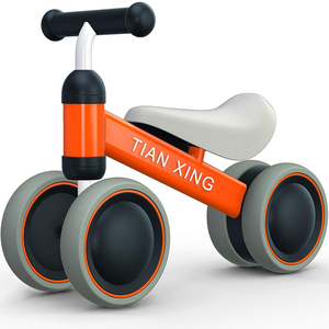 Jouets pour bébé de 1 an, garçons et filles de 12 à 24 <span class=keywords><strong>mois</strong></span>, premier vélo, trotteur sans pédale, 4 roues - Product Image 2
