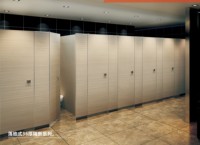 Partisi Toilet HPL AOGAO 12mm dari Papan Fenolik untuk Toilet Umum