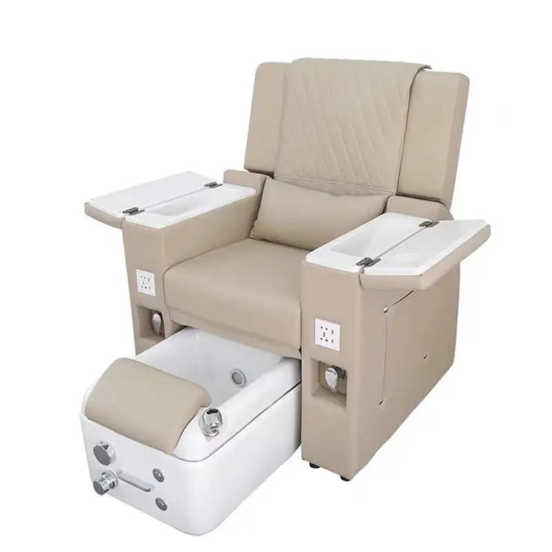 Автоматическая мебель для салона, стулья для педикюра с регулировкой на 180 градусов, массажный диван для спа-стульев для ног