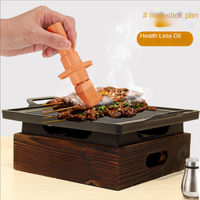Barbecue Coréen d'Intérieur Portable Facile à Nettoyer Barbecue Camping Mini Barbecue Grill