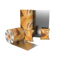 Film d'emballage alimentaire imprimé sur mesure VMPET PET PE, résistant à l'humidité, thermoscellable, imprimé en héliogravure, pour emballer les bonbons, les biscuits et les en-cas