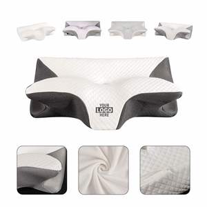 <b>Memory</b> Cotton Butterfly Shaped Pillow Promotional <b>Gifts</b> Slow Rebound Cow Horn Pillow Cervical Pillow - Product Image 2