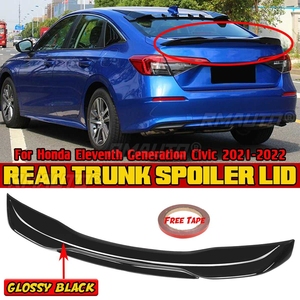 สปอยเลอร์หลังรถยนต์แบบใหม่ ฝาปิดท้ายรถยนต์ สปอยเลอร์ปีกขยายสำหรับ Honda Civic รุ่นที่ 11 ปี 2021-2022  วัสดุ ABS - Product Image 1