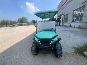 Voiturette de golf électrique 4 places avec une autonomie de 50-70 km/h, une capacité de montée de 20-25 degrés, des pneus de 12 pouces, certifiée CE/GCC pour les routes non publiques - Product Image 2