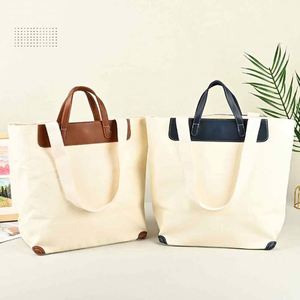 <b>Canvas</b> Durable Fashion Tote Inner Pocket Customizable Shoulder Handle Custom Pattern Practical Multi-Scene Commute Carry Bag - Product Image 5