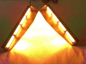 Lumières stroboscopiques LED pour voiture, lumière d'urgence, 48W, <span class=keywords><strong>Flash</strong></span> d'avertissement, <span class=keywords><strong>pare</strong></span>-<span class=keywords><strong>brise</strong></span>, barre lumineuse, rouge, bleu, ambre, LTD848 - Product Image 6