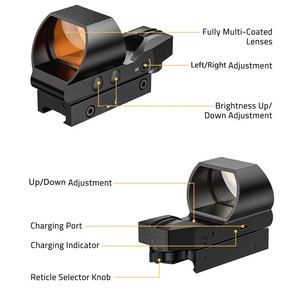 Dernier modèle de viseur point <span class=keywords><strong>rouge</strong></span> rechargeable Type C HD119C, viseur holographique reflex point <span class=keywords><strong>rouge</strong></span> - Product Image 2