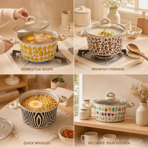 <span class=keywords><strong>Olla</strong></span> <span class=keywords><strong>de</strong></span> cocina multifunción Maifan <span class=keywords><strong>de</strong></span> aleación <span class=keywords><strong>de</strong></span> aluminio estilo chino <span class=keywords><strong>antiadherente</strong></span> con doble asa para sopa, guisos, estofados y vaporeras - Venta al por mayor - Product Image 5