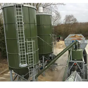 SDCAD marka meslek özelleştirilmiş gübre silourea silo 100t çimento silosu depolama dikey tankı ile kaliteli fiyat
