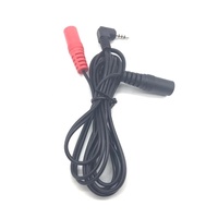 2m 2.5mm 4 Pôles Audio Mâle à 3.5mm 2 Femelle Jack Adaptateur CTIA Y Splitter Audio Cable
