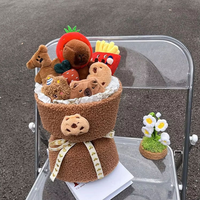 Couette en coton PP super douce, cadeaux créatifs pour la remise des diplômes, Thanksgiving, la Saint-Valentin, jouets en peluche Capybara