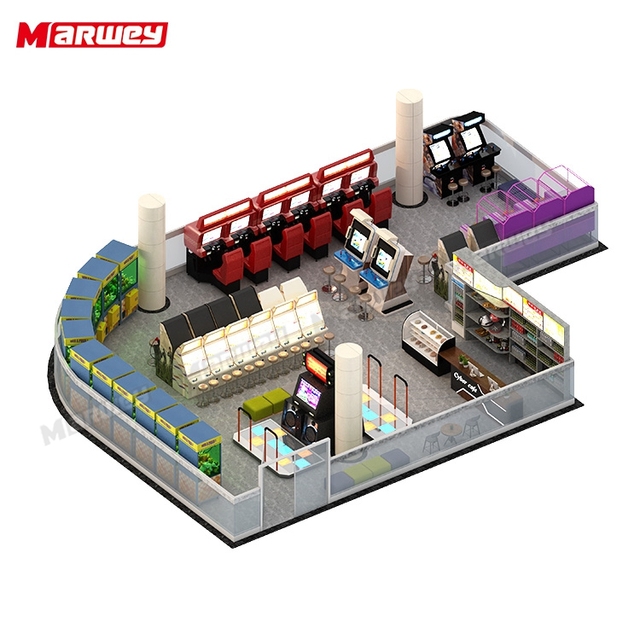 Factory Price Coin Operated Game Machine Professional Whole Solution for Arcade Center Indoor Electric Amusement Game Machine