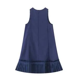 Guaranteed Quality Unique children clothes girl's pleated dresses for girls