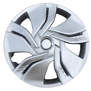 Enjoliveurs de roue universels en plastique PP argenté de 13, 14, 15 et <span class=keywords><strong>16</strong></span> <span class=keywords><strong>pouces</strong></span>, enjoliveurs de moyeu de roue, protection décorative pour voiture, enjoliveurs de moyeu de roue - Product Image 3