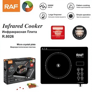 Cuisinière électrique de table multifonctionnelle RAF, norme UE, haute puissance 3500W, pour wok et fondue, cuisson infrarouge domestique - Product Image 1