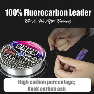 <span class=keywords><strong>Fil</strong></span> <span class=keywords><strong>de</strong></span> pêche en fluorocarbone Leader, fluorocarbone, matière première japonaise, 3lb-31lb, <span class=keywords><strong>fil</strong></span> <span class=keywords><strong>de</strong></span> pêche en titane puissant - Product Image 2
