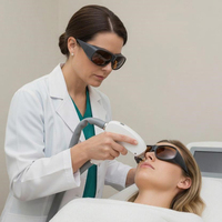 Lunettes de protection laser de haute qualité pour la thérapie par la lumière rouge à toutes les longueurs d'onde, lunettes laser, diodes laser 808 nm et 980 nm, lunettes de sécurité laser