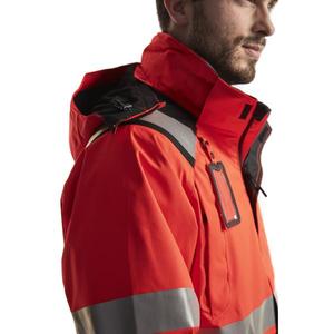 Blaklader-498719875599XXXL แจ็คเก็ตเปลือก Hi-Vis สีแดง/สีดำ-EAN 7330509435021 HI-VIS Workwear - Product Image 4