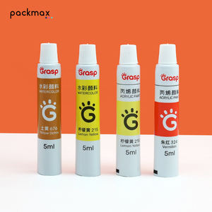 Tube de peinture aquarelle 5 ml personnalisé, emballage souple pour gouache, tube de peinture acrylique multicouche laminé - Product Image 2