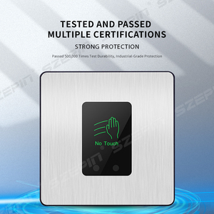Door <strong>Button</strong> Contactless Hand Wave Sensor Switch Contactless Door Switch No Touch <strong>Access</strong> Control <strong>Exit</strong> <strong>Button</strong> - Product Image 6